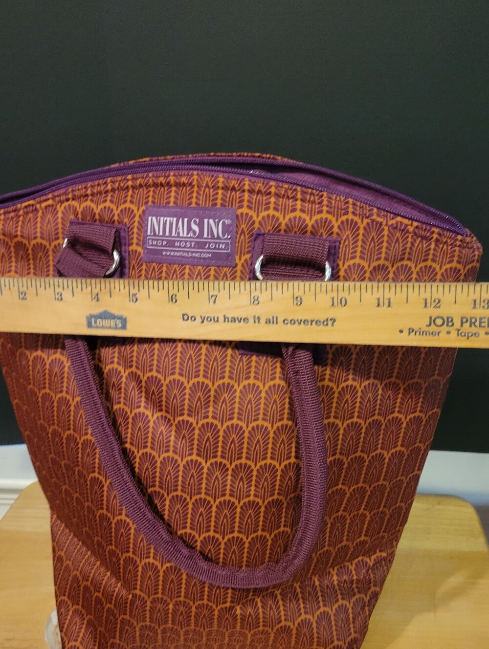 Initials Inc. Let’s Celebrate Tote Bag Cooler NEW - Picture 7 of 8